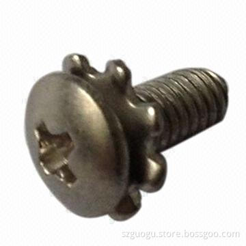 Flowers Tooth Combination Screws, Made of Stainless Steel